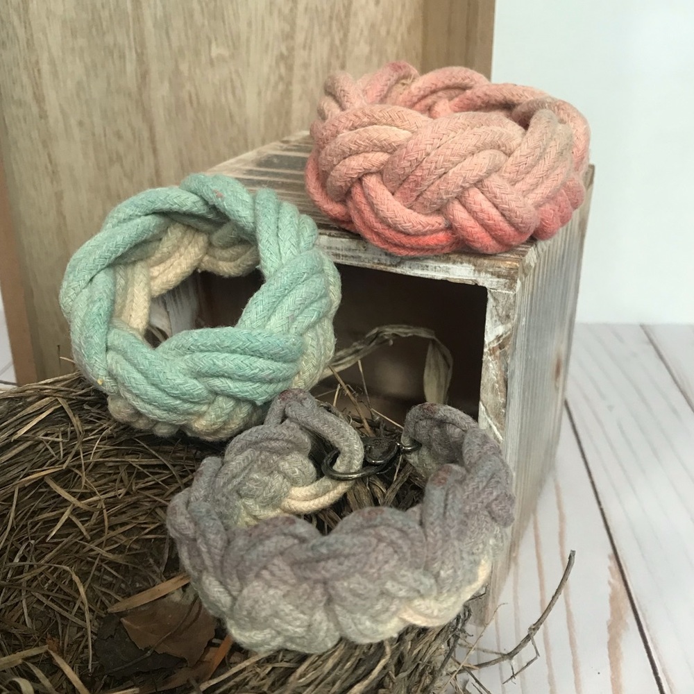 Handmade Organic cotton woven  bracelet